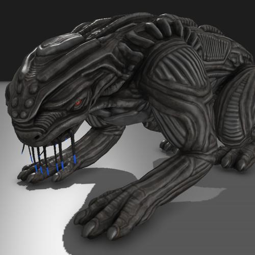 Alien Animal Blender Game Engine preview image